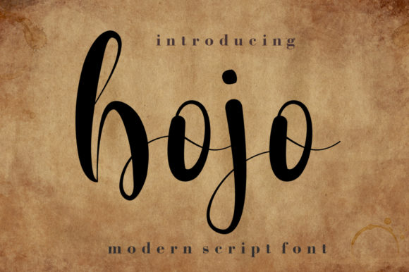 Bojo Script Font — Where Elegance Meets Versatility