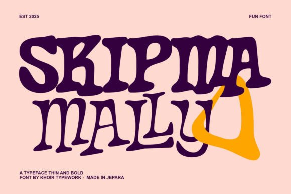 Skipma Mally: A Playful Font That Actually Works