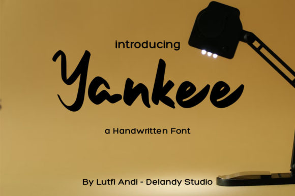 Yankee: The Brush Pen Font That Brings Designs to Life